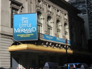 The Lunt-Fontanne Theatre was packed with Broadway lovers big and small.